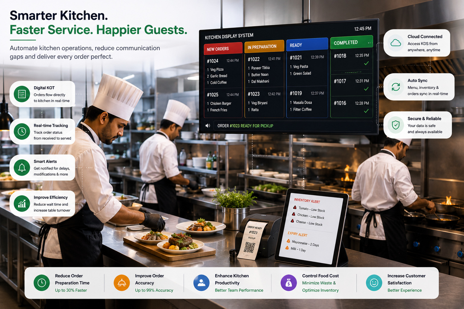Restaurant ERP Slide 2